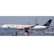 JC Wings A340-300S SAS Scandinavian Airlines Star Alliance OY-KBM 1:400 +pre-order+