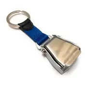 Key Chain Seat belt Blue