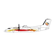 3D Design Deck dash-8-300 Air Creebec C-GZEW 1:400 (3d printed resin) +New Arrival+