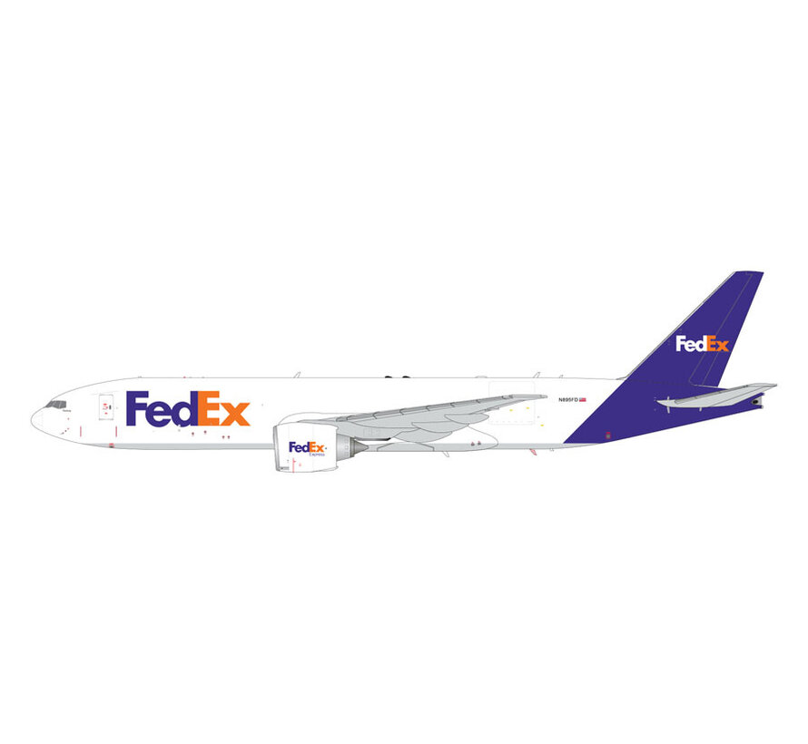 B777-200LRF FedEx Express N895FD revised livery 1:200