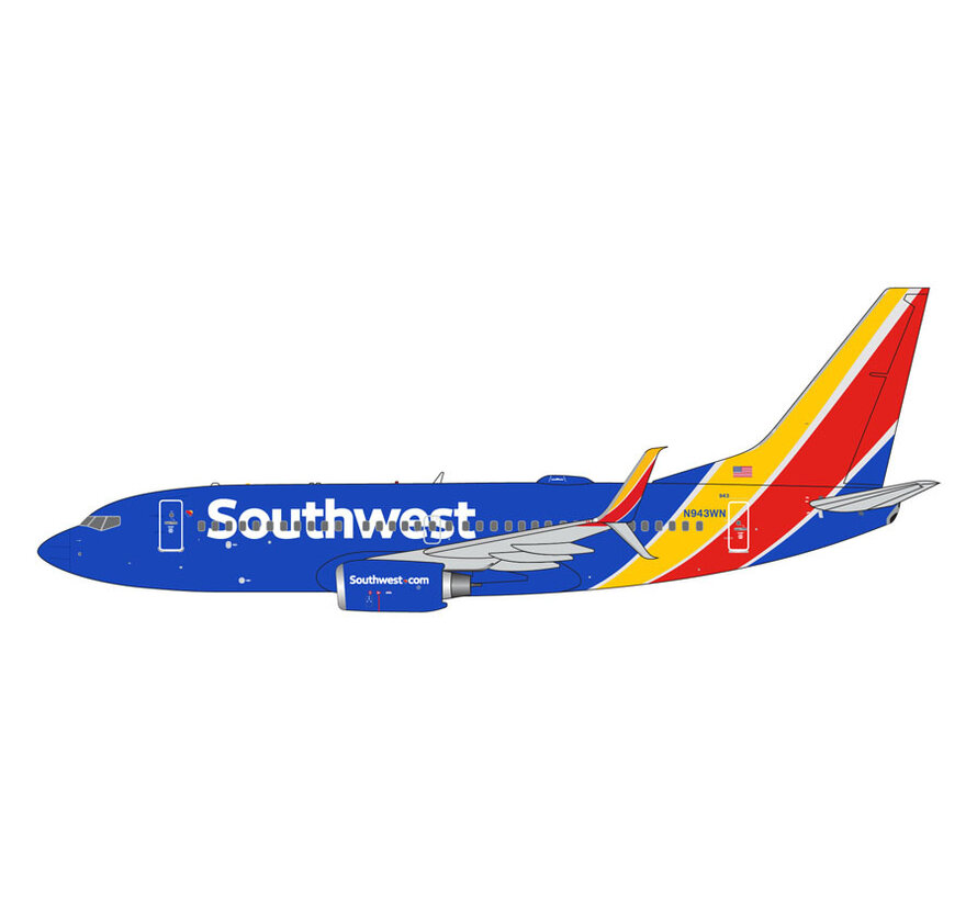 B737-700S Southwest Airlines N943WN 1:400 scimitars