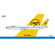 C Models B767-300ER(W) Condor 1980s retro yellow tail livery D-ABUM 1:400 winglets +New Arrival+