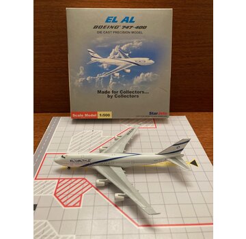Starjets B747-400 El Al 4X-ELD 'Jerusalem' 1:500 *Collection Sale
