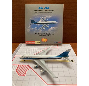 Starjets B747-400 El Al 4X-ELA old colours 1:500 *Collection Sale