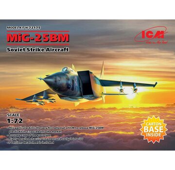 ICM Model Kits MiG-25BM Soviet Strike Aircraft 1:72