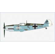 Hobby Master Bf109E-4 II:JG-3 Luftwaffe Franz von Werra September 1940 1:48 +New Arrival+
