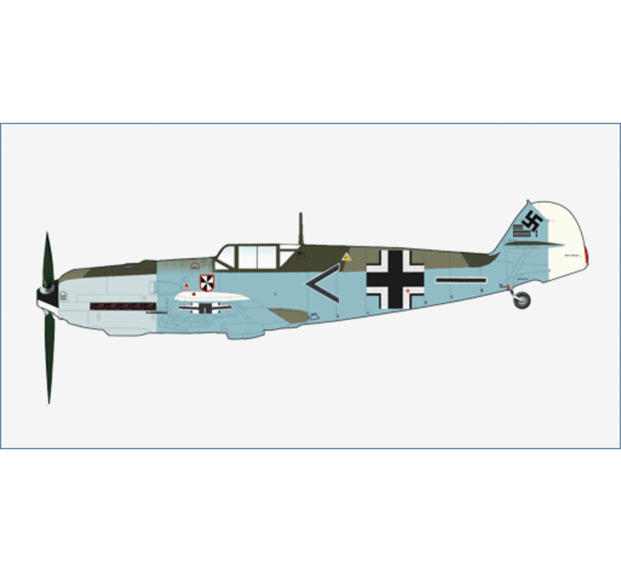 Bf109E-4 II:JG-3 Luftwaffe Franz von Werra September 1940 1:48 +New Arrival+