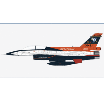 Hobby Master X62A VISTA USAF Test Pilot School 86-0048 Edwards AFB 1:72  (with 2 x AIM-120 1 x AIM-9x, 1 x ACMI pod, 1 fuel tank) +New arrival+