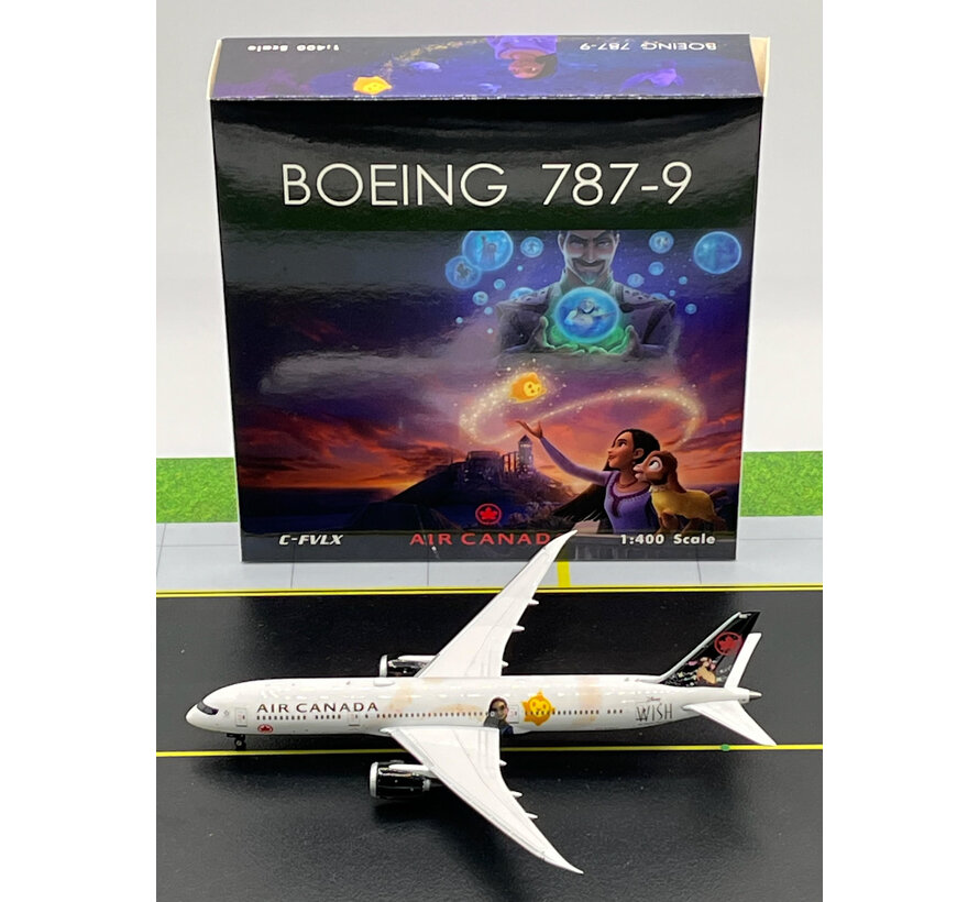 B787-9 Dreamliner Air Canada Disney Wish / Le Souhait C-FVLX 1:400 PH