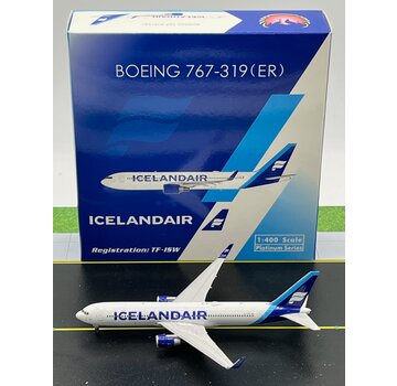 Phoenix Diecast B767-300ER Icelandair new livery boreal blue tail TF-ISW 1:400