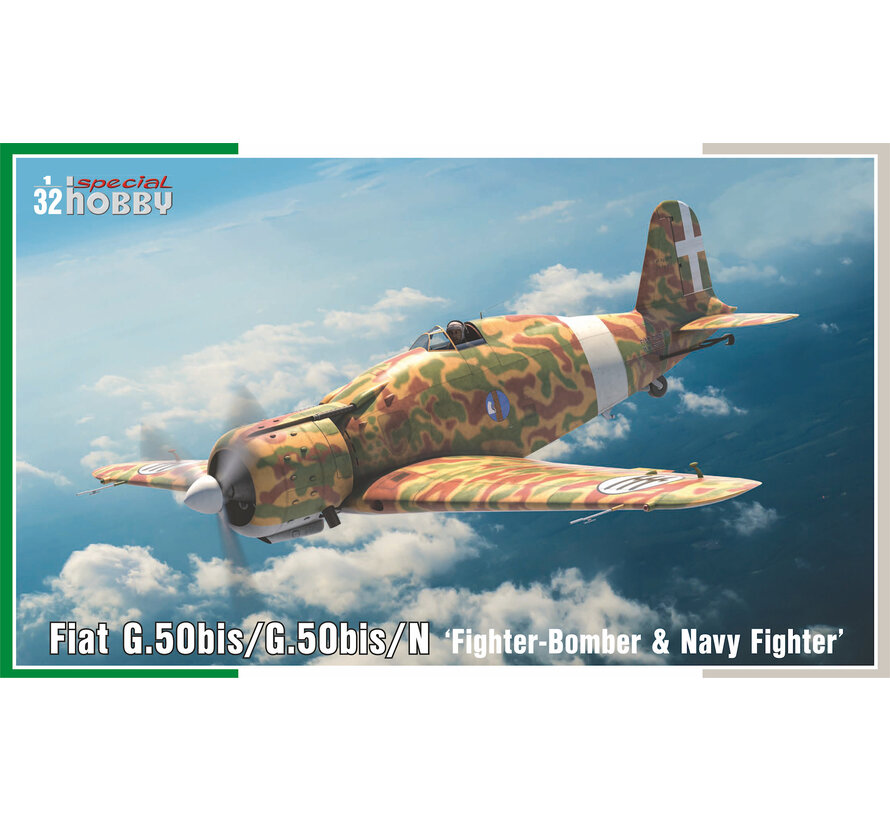 Fiat G.50bis/G.50bis/N ‘Fighter-Bomber & Navy Fighter’ 1:32