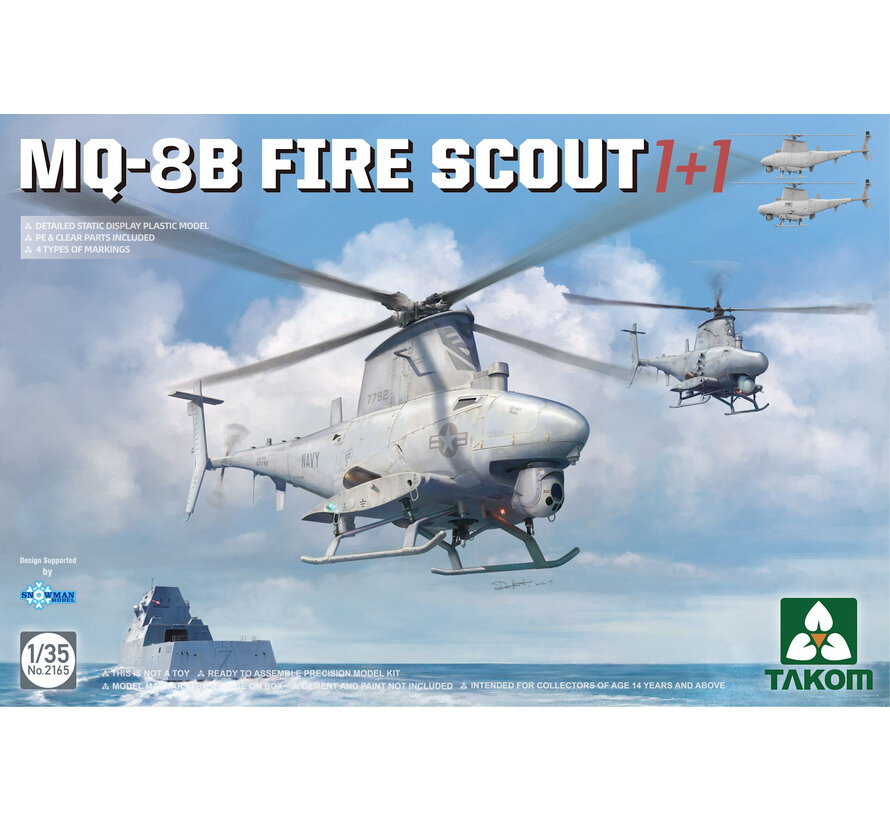 TAKOM MQ-8B Fire Scout 1+1 1:35