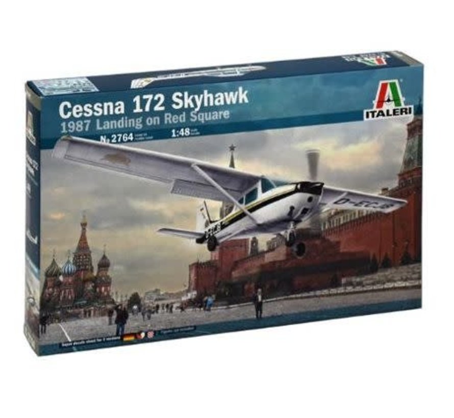 Cessna 172 Skyhawk 'RED SQUARE' 1:48 [Ex-ESCI]**Discontinued**