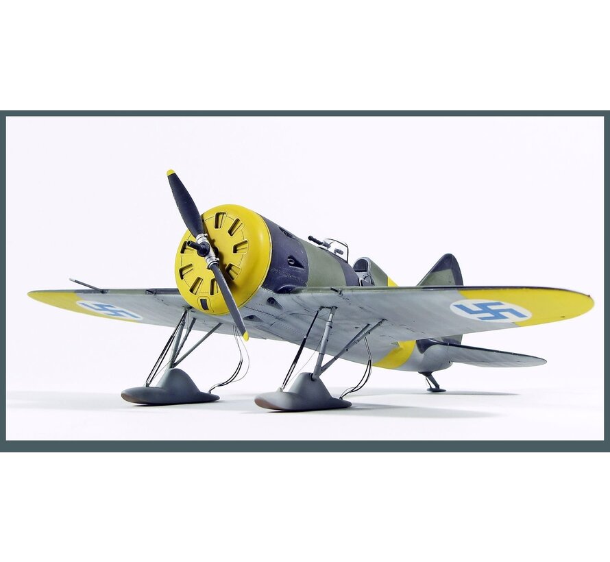 Clear Prop Polikarpov I-16 type 5 In Finnish Service 1:48 [Starter kit]
