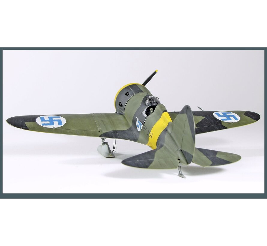 Clear Prop Polikarpov I-16 type 5 In Finnish Service 1:48 [Starter kit]