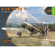 Clear Prop Polikarpov I-16 type 5 (in the sky of Spain -early version) 1:48 [Starter kit]