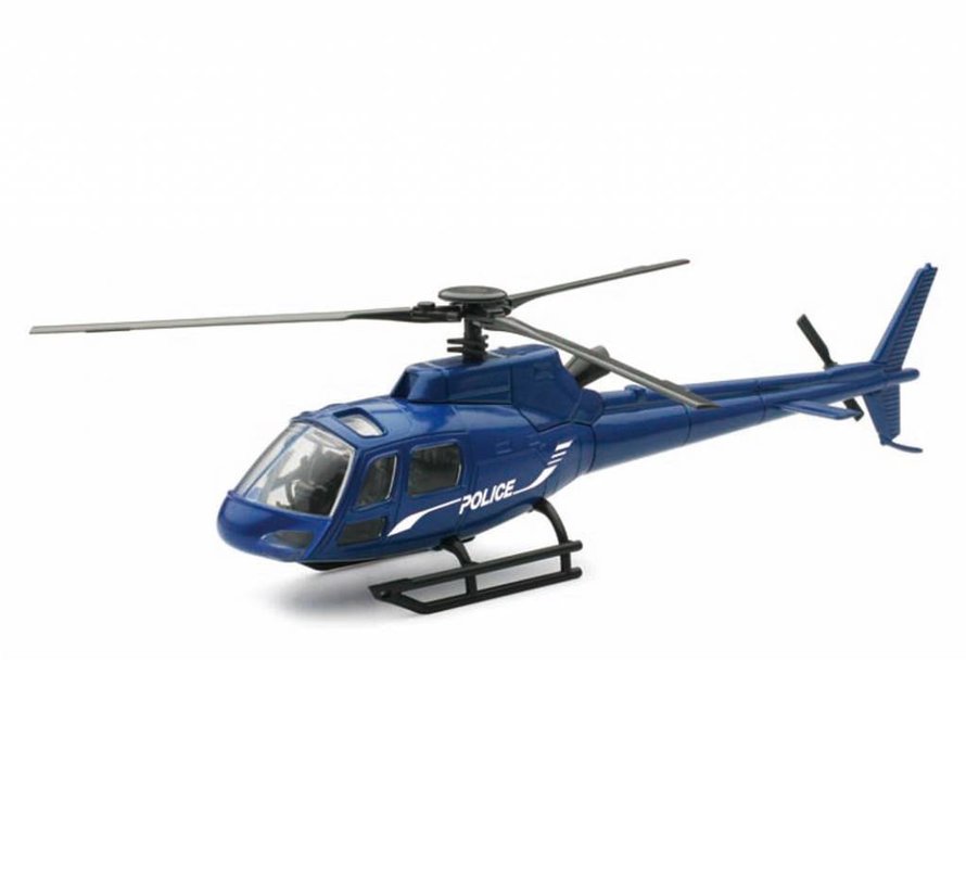 AS350 Eurocopter Police Navy 1:43 Diecast Sky Pilot