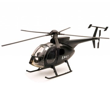 NewRay NH500 Helicopter SWAT Police 1:32 Diecast Sky Pilot
