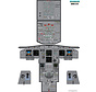 Cockpit Training Poster A319 / A320 / A321 24" x 34" - Laminated