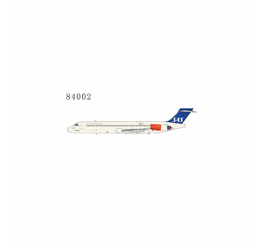MD-87 (DC-9-87) SAS Scandinavian Airlines LN-RMU Grim Viking 1:400 +pre-order+
