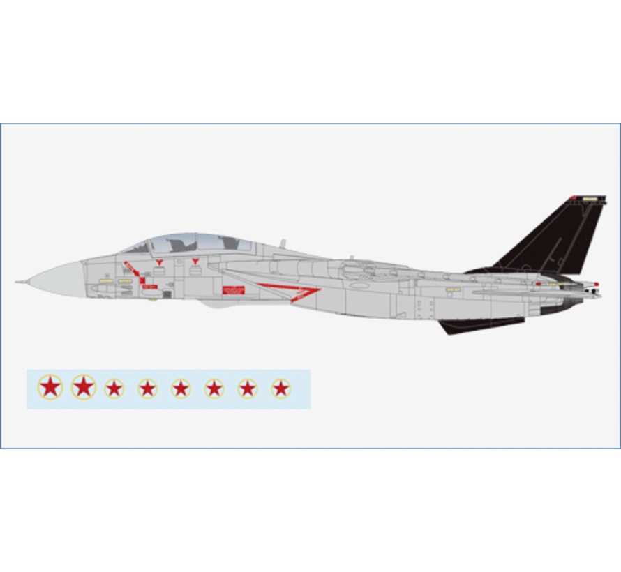 F14A Tomcat Bandit 1:72 (with decal for Bandit Nation + bonus decal) +New Arrival+