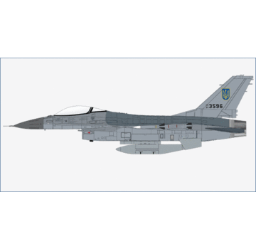 Hobby Master F16AM Fighting Falcon Ukrainian Air Force UA24-3596 1:72 (with PIDS+ systems)