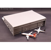 3D Design Deck Regional Hangar 1:400 (full interior and moving doors) (3D printed  resin plastic) +New Arrival+