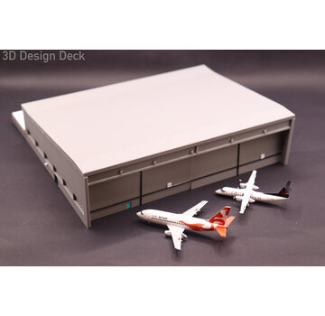 3D Design Deck Regional Hangar 1:400 (full interior and moving doors) (3D printed  resin plastic) +New Arrival+
