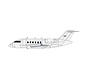 CL605 Challenger FAA Federal Aviation Authority N89 1:400 (3D Printed Resin) +New Arrival+