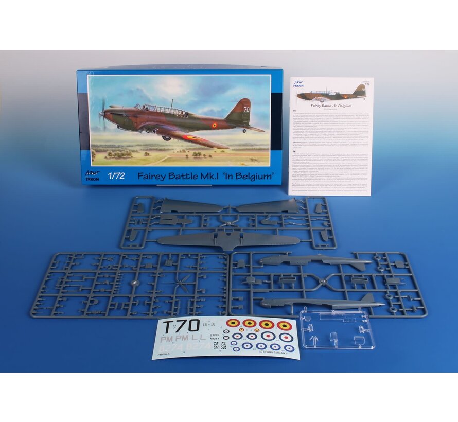 Frrom-Azur Fairey Battle Mk.I in Belgium 1:72 New tool 2024