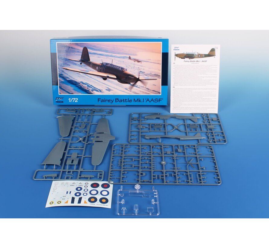 Frrom-Azur Fairey Battle Mk.I AASF 1:72 New tool 2024