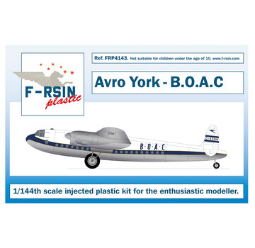 Avro York B.O.A.C. G-AGNN 1:144 [Plastic kit]