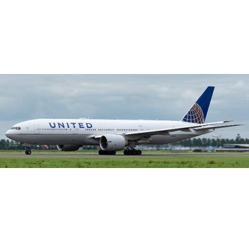 JC Wings B777-200ER United Airlines 2010 livery Gordon M. Bethune N78001 1:400 +pre-order+
