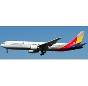 JC Wings B767-300 Asiana Airlines 2006 livery Last Flight HL7528 1:400 +pre-order+