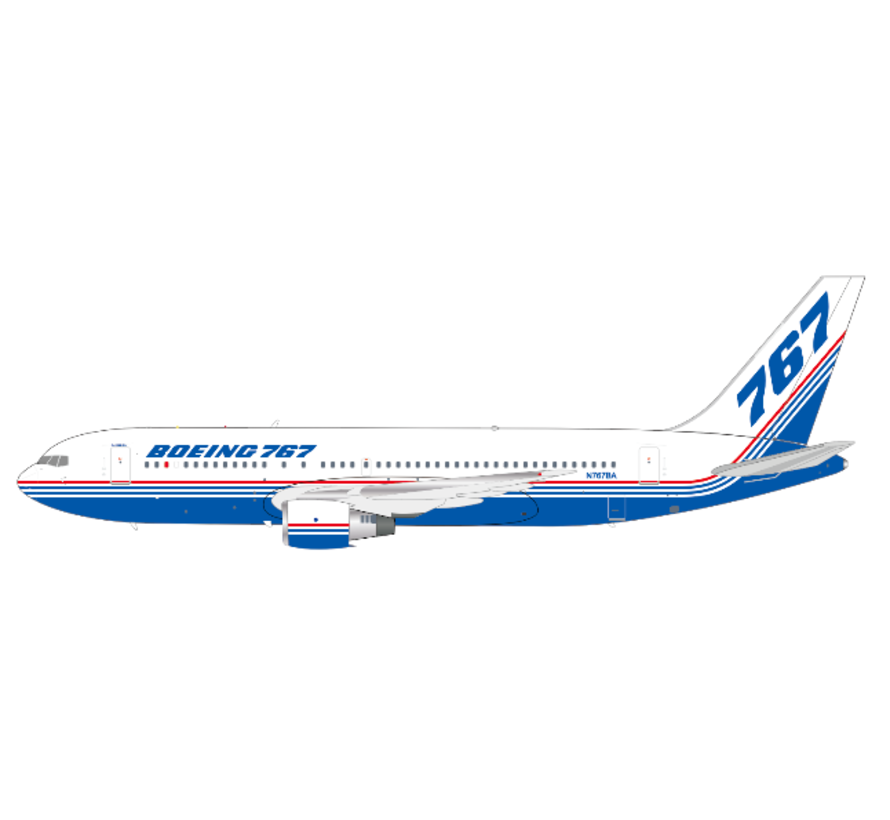 B767-200 Boeing 767 House Colors N767BA1:400 +pre-order+