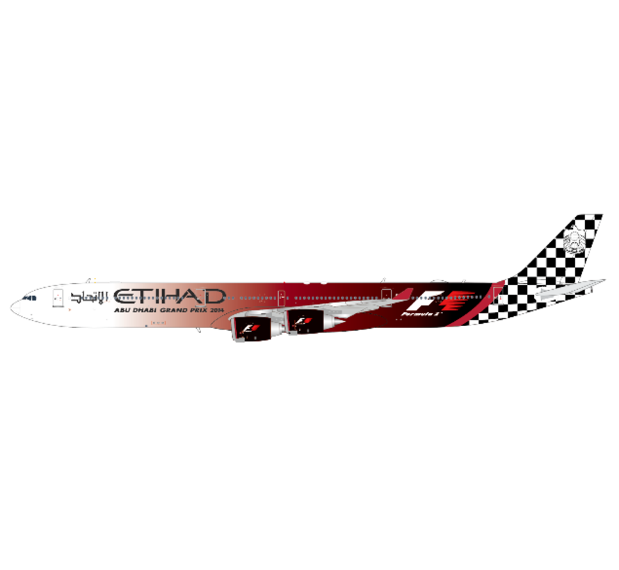 A340-600 Etihad Airways Formula 1 A6-EHJ 1:400 +pre-order+