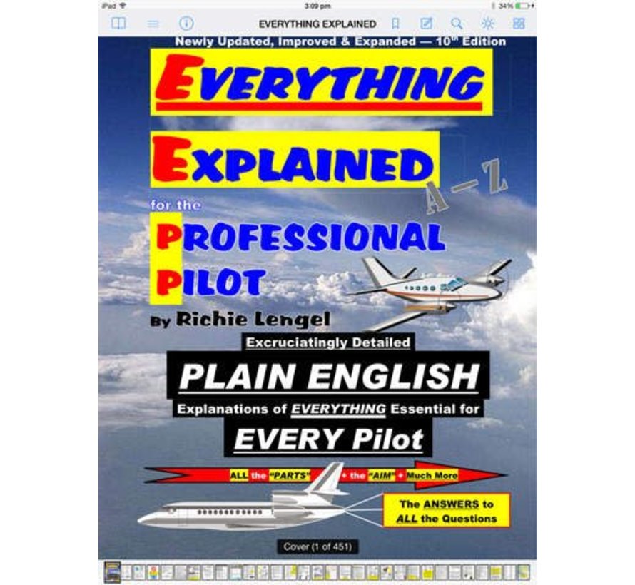 Everything Explained For Professional Pilot softcover
