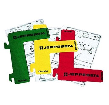 Jeppesen Jep Manual Tabs Dividers (3 Rd/Yw/Gn)