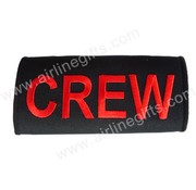 Handle Wrap CREW Red On Black