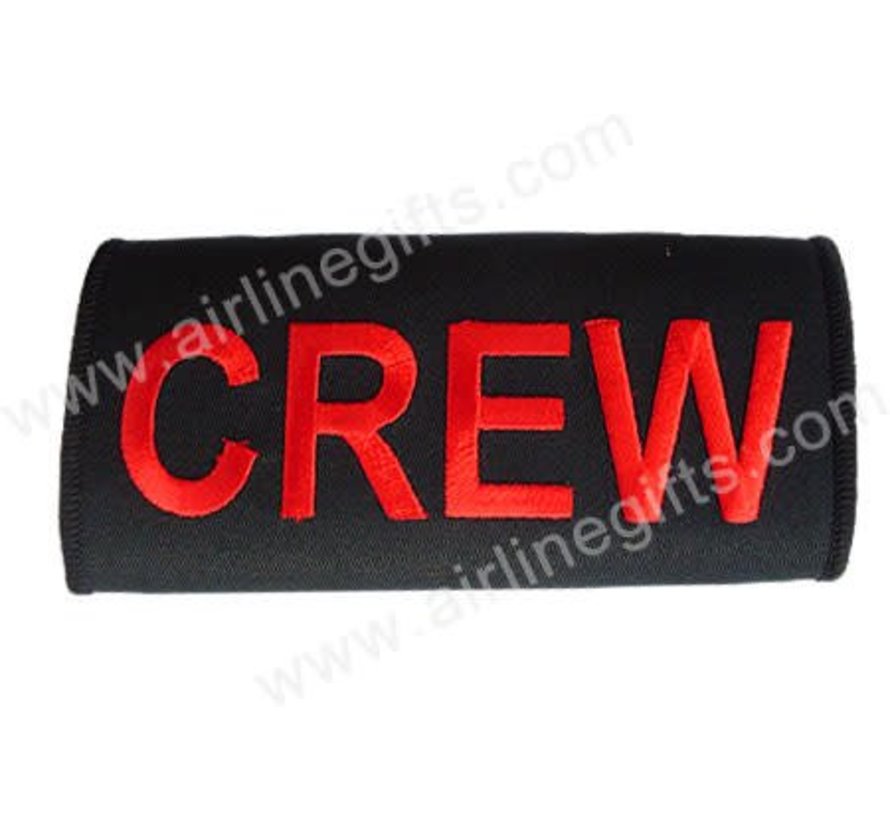 Handle Wrap CREW Red On Black