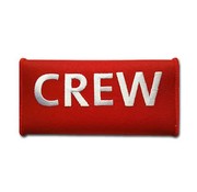 Handle Wrap CREW White On Red
