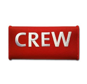 Handle Wrap CREW White On Red