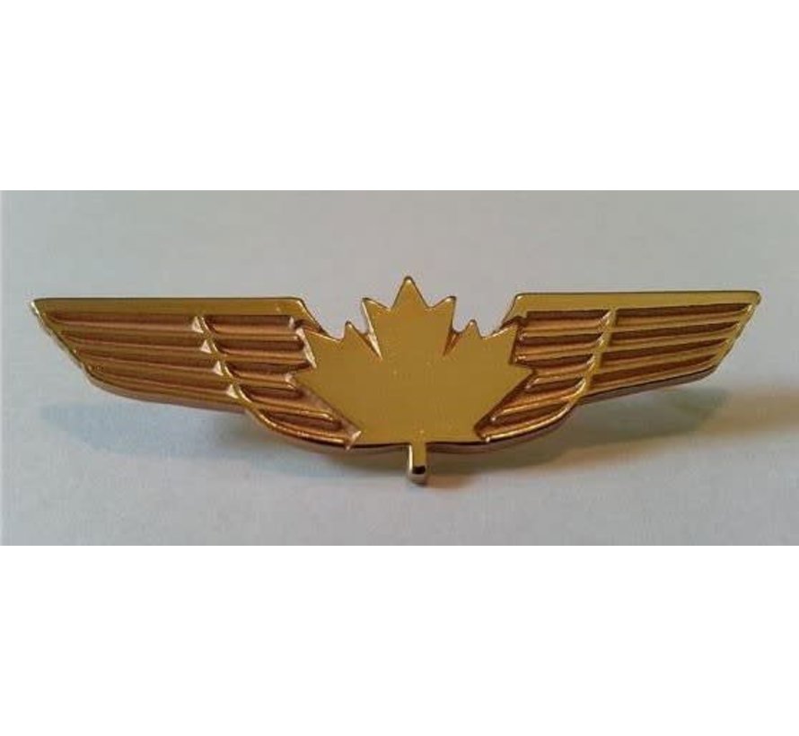 Pin Canadian Wings Gold Large CPS 2-1/4"