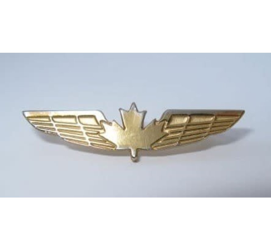 Pin Canadian Wings Gold Medium CPS 1-3/4"