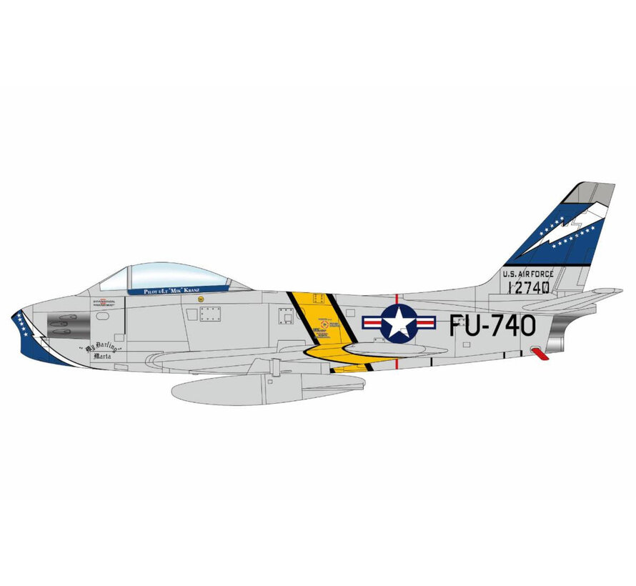 F86F Sabre Gene Kranz USAF 24872 EAA Aviation Museum 1:72 +pre-order+