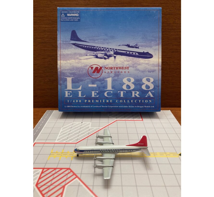 L188 Electra Northwest N130US w/tin box 1:400**Collection sale
