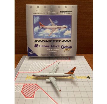 Gemini Jets B737-800 Hapag-Lloyd D-AHFS 1:400**Collection sale