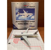Gemini Jets B777-200 British Airways G-VIIT 'Hong Kong' World tail 1:400**Collection sale