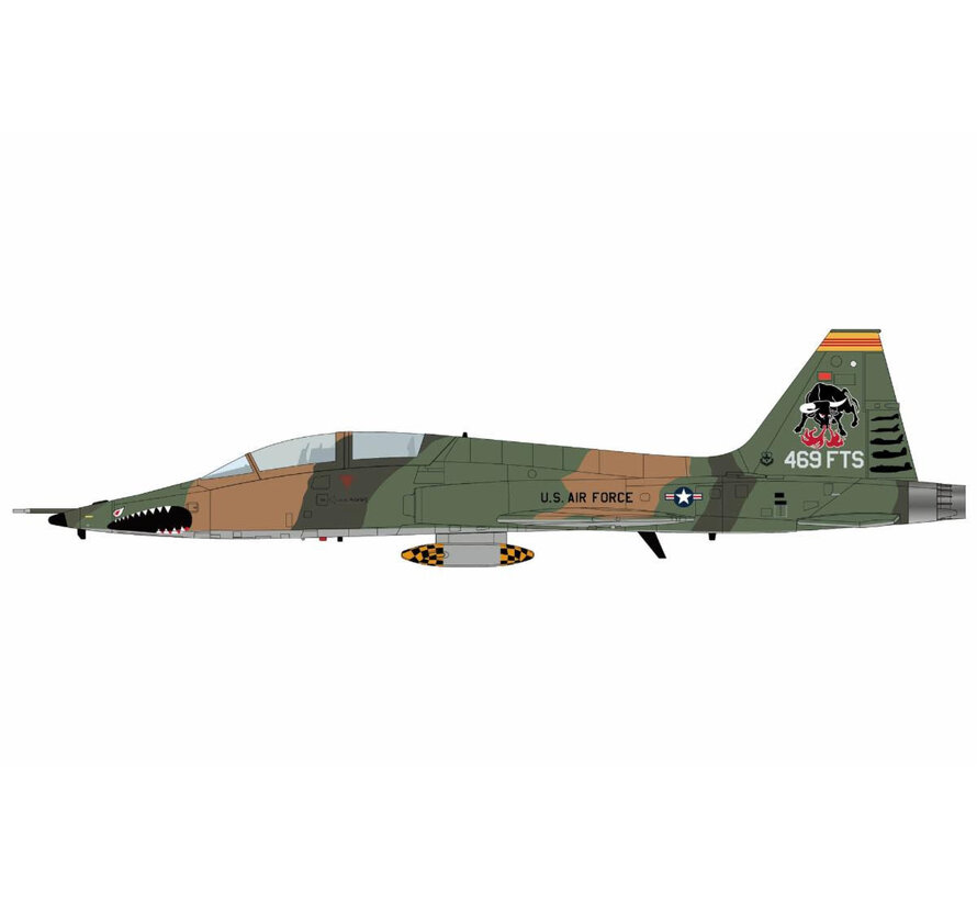 T38C Talon 469 FTS camo shark mouth livery USAF 66-4343 Fort Worth 2020 1:72 +pre-order+