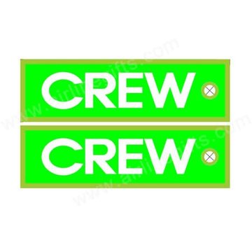 Key Chain CREW Lime Green